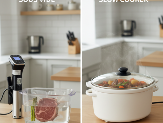 SO SÁNH MÁY SOUS VIDE VÀ NỒI NẤU CHẬM
