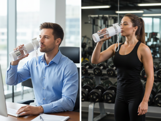 dân văn phòng, dân gym uống nước kiềm để bổ sung khoáng chất nhanh nhất