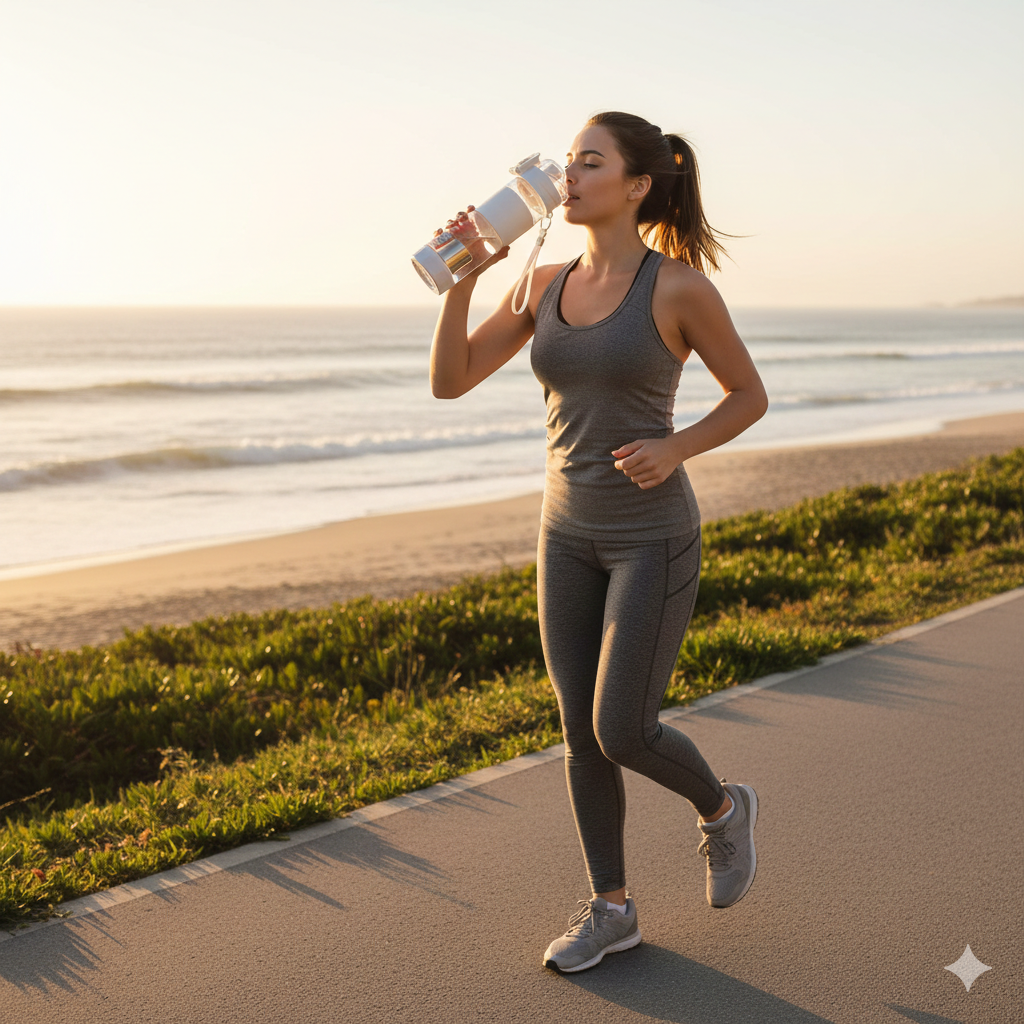 Uống nước kiềm đúng cách giúp bạn nhận được nguồn sức khỏe tốt hơn